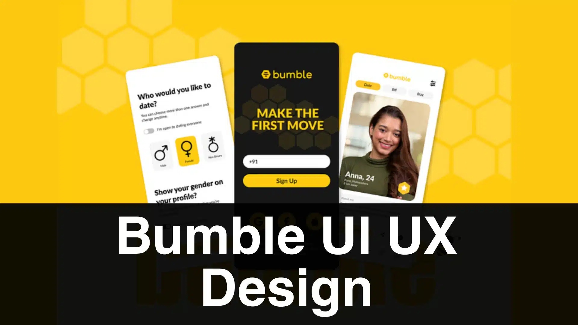 Latest New Bumble UI UX Design