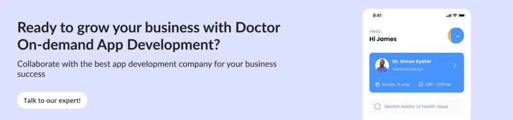 Doctor on demand app development