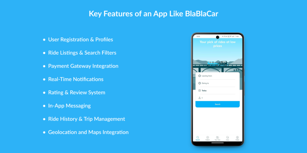 Build an App Like blablacar