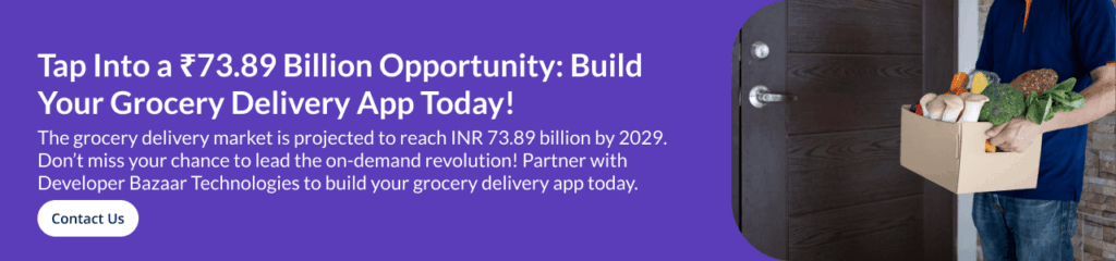 create a grocery delivery app like Getir
