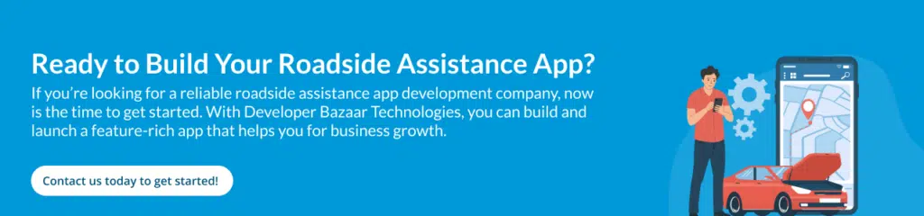 Roadside Assistance App Development cost