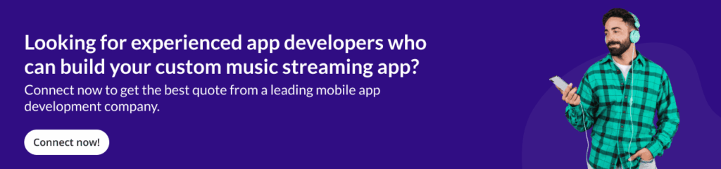 Develop Music streaming app
