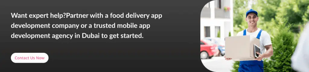 cost to develop food delivery app like postmates