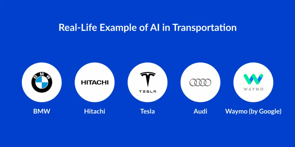 Example of AI in Transportation