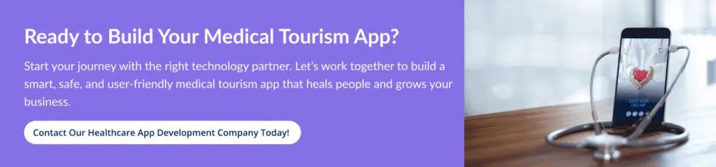 Cost to Develop medical tourism app