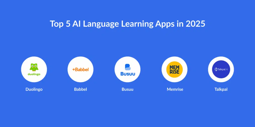 Top 5 AI Language Learning Apps
